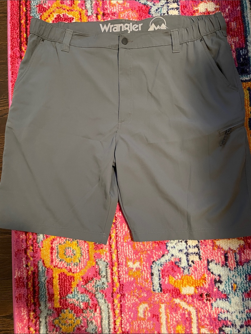 Wrangler Men's Gray Hybrid Performance Shorts